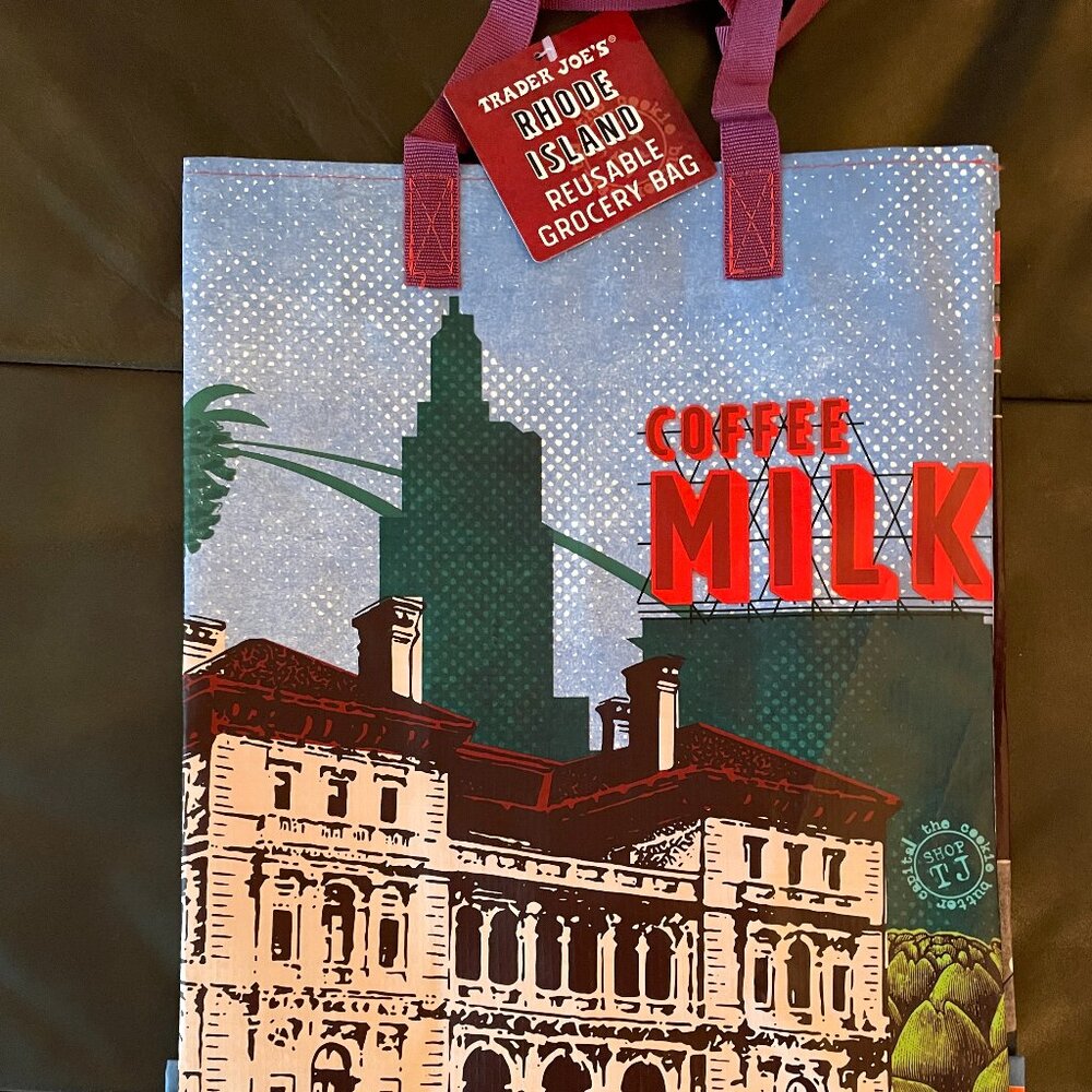 FIRM. Trader Joe's TJs LIMITED EDITION State Bag - Rhode Island